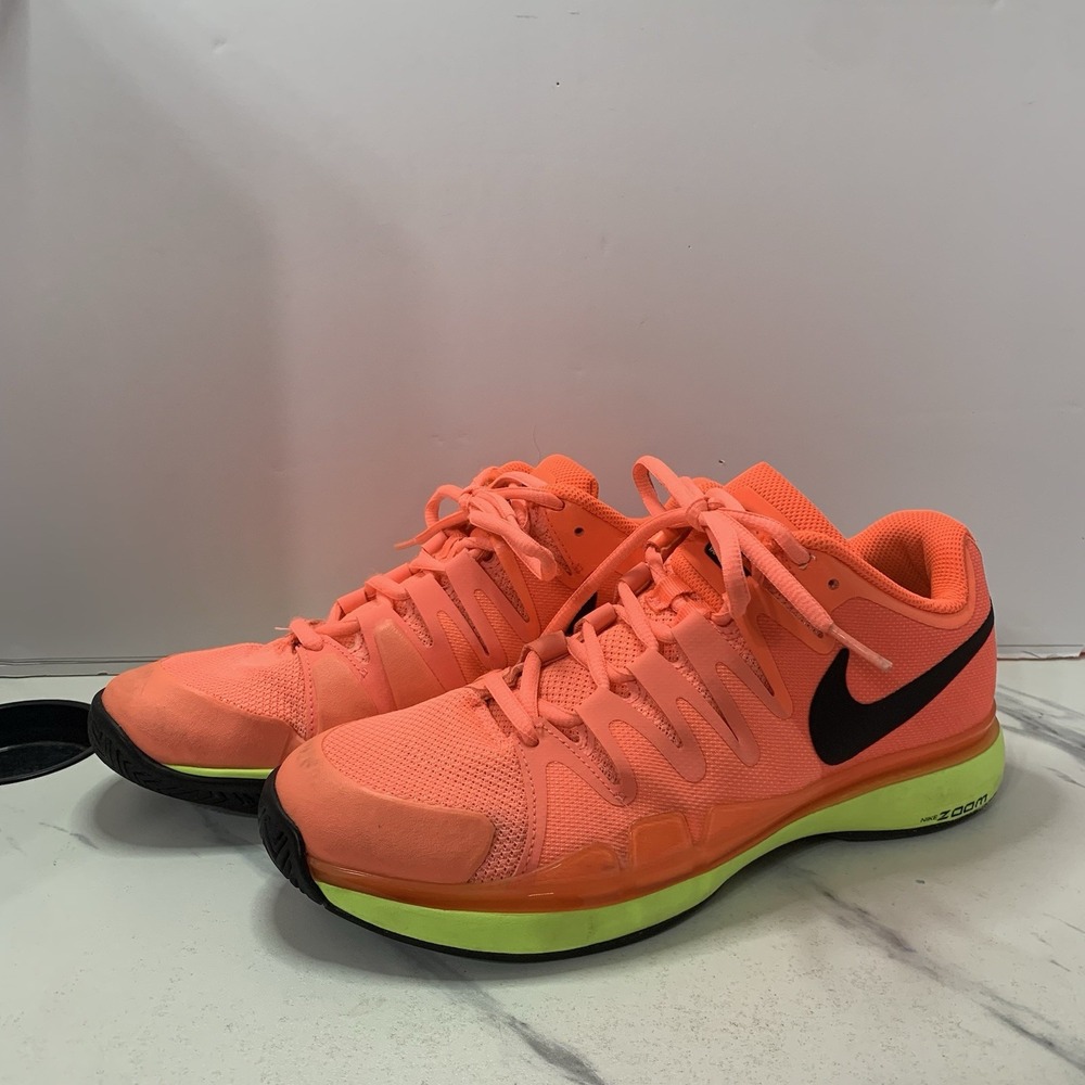 Nike Zoom Vapor 9.5 Tour Orange Yellow Women's Sz 8